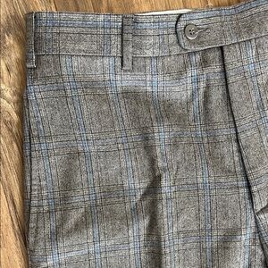 Zanella Super 120's Wool Trousers Vitale Barberis Canonico Italy Made Sz 36x30